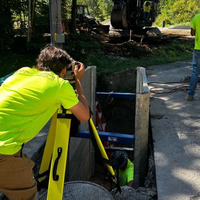 Excavation and site work by Collins & Sons Excavating in Western MA
