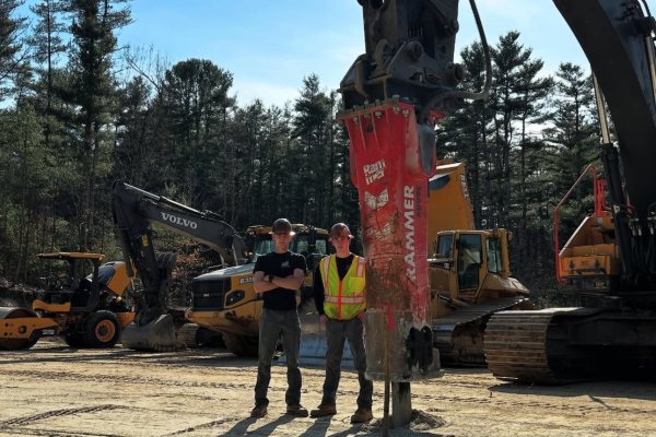 Excavation and site work by Collins & Sons Excavating in Western MA